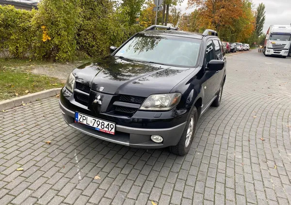 mitsubishi outlander podkarpackie Mitsubishi Outlander cena 5900 przebieg: 360000, rok produkcji 2003 z Szczecin